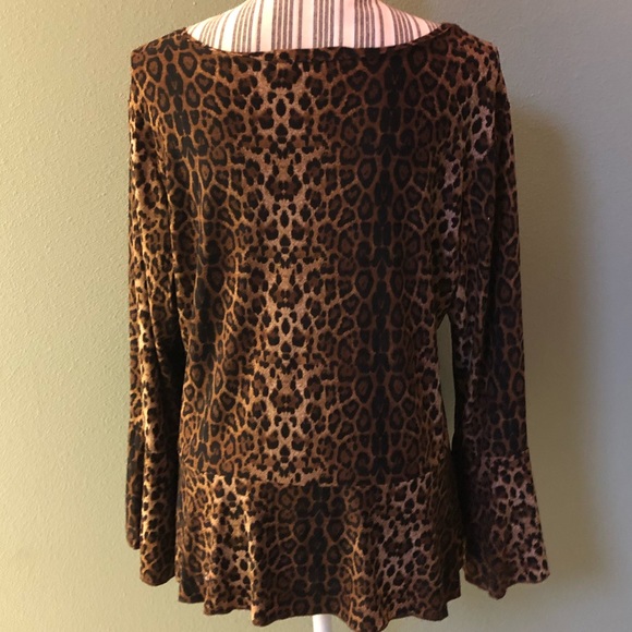 Leopard Print Top - Picture 2 of 5
